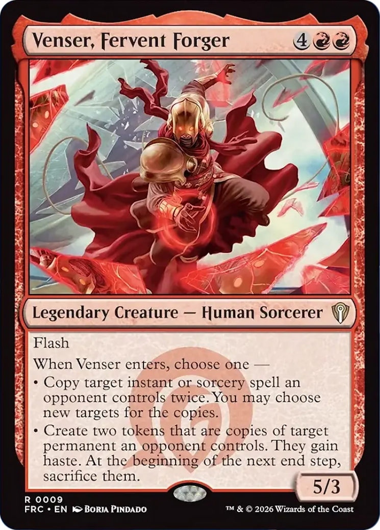 Venser, Fervent Forger [Reality Fracture Commander] | Exor Games Dartmouth