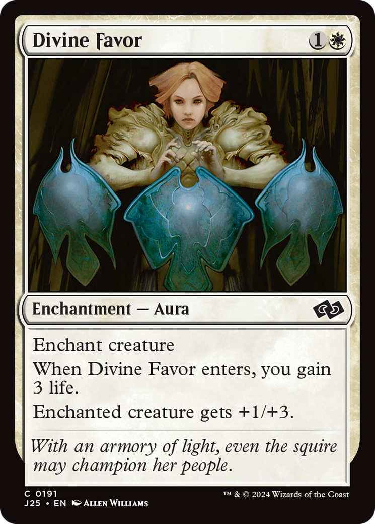 Divine Favor [Foundations Jumpstart] | Exor Games Dartmouth