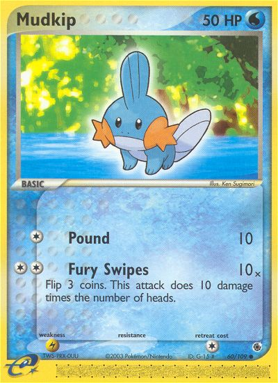 Mudkip (60/109) [EX: Ruby & Sapphire] | Exor Games Dartmouth