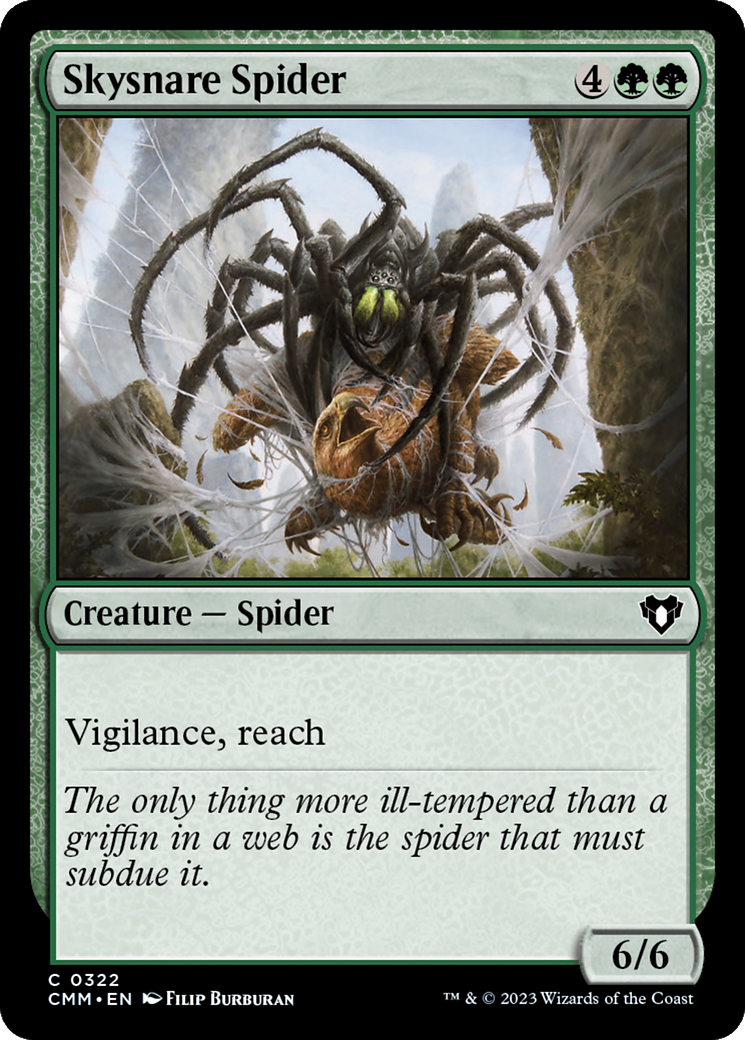 Skysnare Spider [Commander Masters] | Exor Games Dartmouth