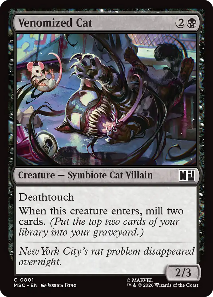 Venomized Cat [Marvel Super Heroes Commander] | Exor Games Dartmouth