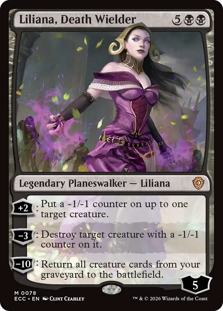 Liliana, Death Wielder [Lorwyn Eclipsed Commander] | Exor Games Dartmouth