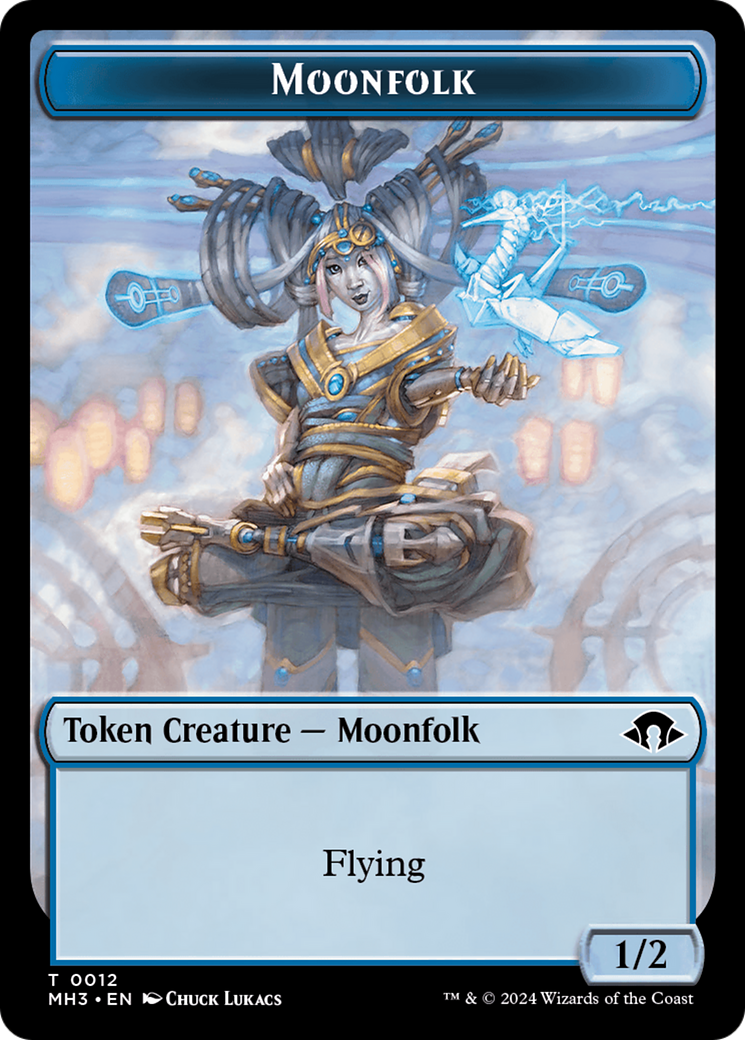 Moonfolk // Energy Reserve Double-Sided Token [Modern Horizons 3 Tokens] | Exor Games Dartmouth