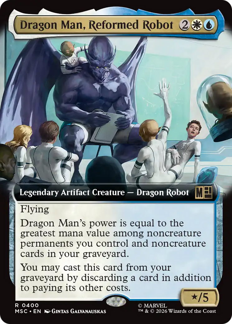 Dragon Man, Reformed Robot (Extended Art) [Marvel Super Heroes Commander] | Exor Games Dartmouth
