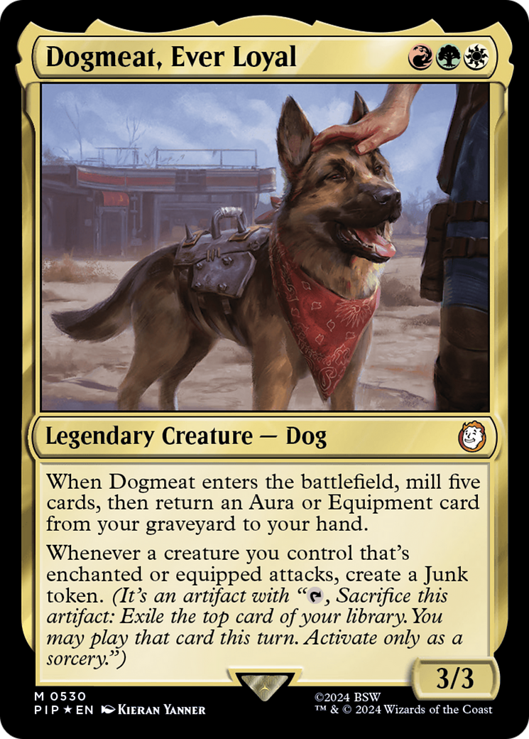 Dogmeat, Ever Loyal (Surge Foil) [Fallout] | Exor Games Dartmouth