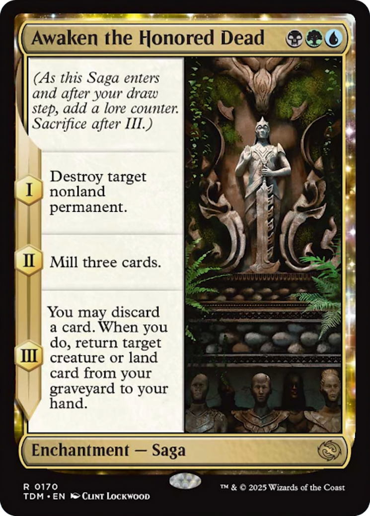 Awaken the Honored Dead [Tarkir: Dragonstorm] | Exor Games Dartmouth
