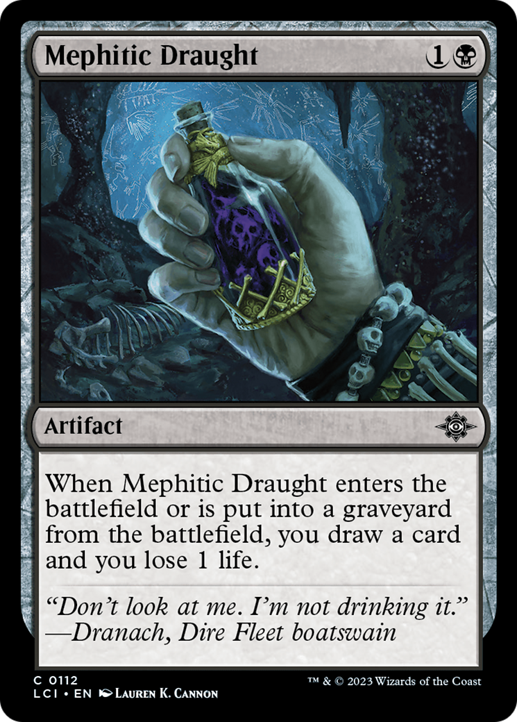 Mephitic Draught [The Lost Caverns of Ixalan] | Exor Games Dartmouth