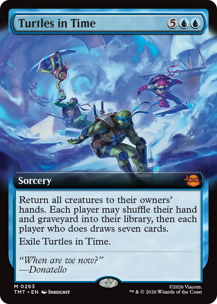 Turtles in Time (Extended Art) [Teenage Mutant Ninja Turtles] | Exor Games Dartmouth