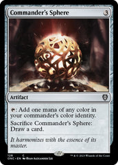 Commander's Sphere [Phyrexia: All Will Be One Commander] | Exor Games Dartmouth