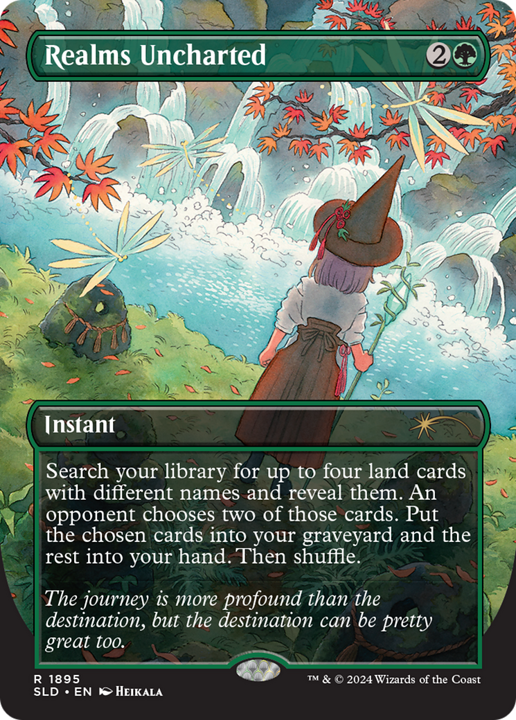 Realms Uncharted (Rainbow Foil) [Secret Lair Drop Series] | Exor Games Dartmouth