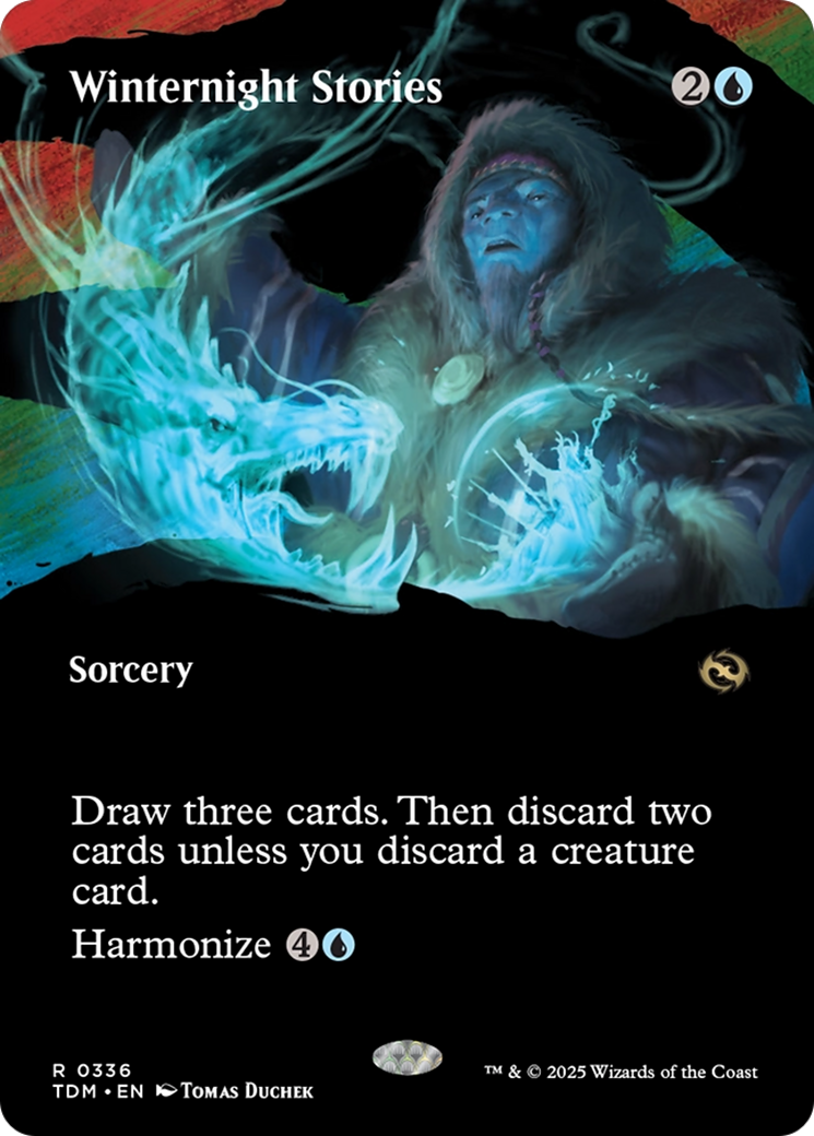Winternight Stories (Borderless) [Tarkir: Dragonstorm] | Exor Games Dartmouth