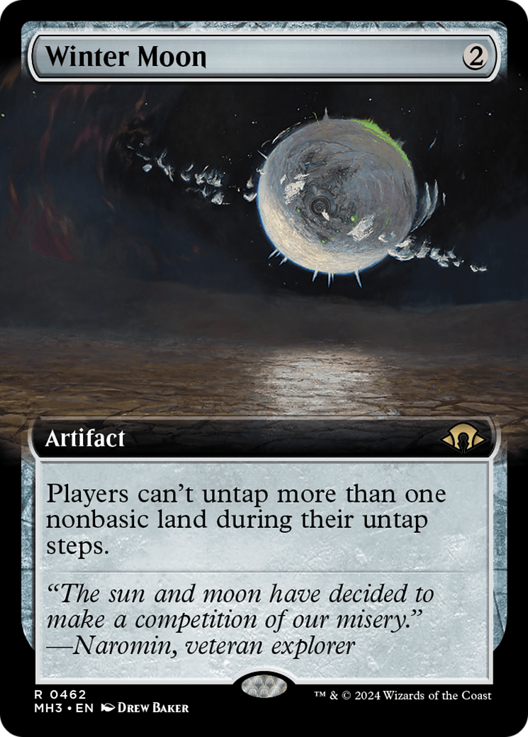 Winter Moon (Extended Art) [Modern Horizons 3] | Exor Games Dartmouth