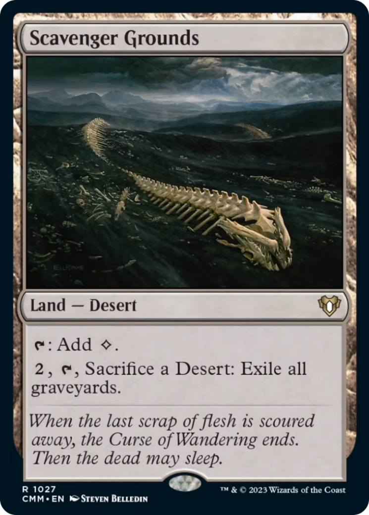 Scavenger Grounds [Commander Masters] | Exor Games Dartmouth