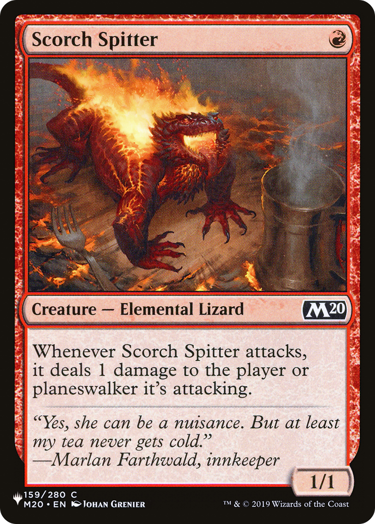 Scorch Spitter [The List] | Exor Games Dartmouth