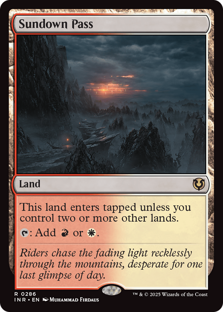 Sundown Pass [Innistrad Remastered] | Exor Games Dartmouth