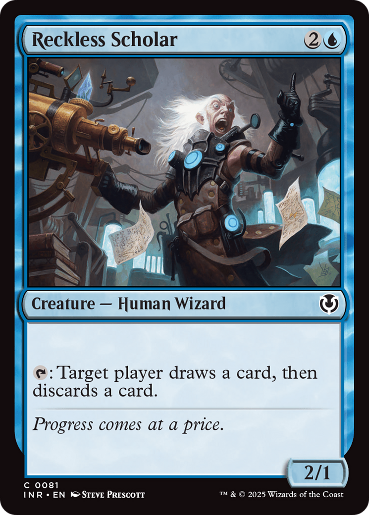 Reckless Scholar [Innistrad Remastered] | Exor Games Dartmouth