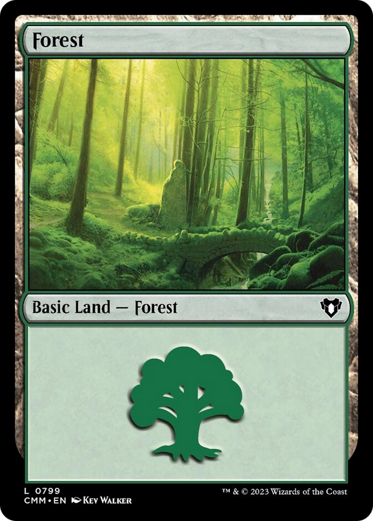 Forest (799) [Commander Masters] | Exor Games Dartmouth