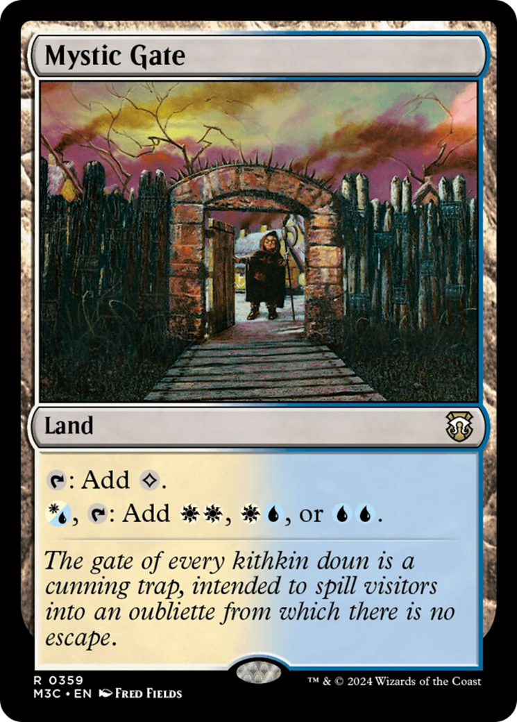 Mystic Gate (Ripple Foil) [Modern Horizons 3 Commander] | Exor Games Dartmouth