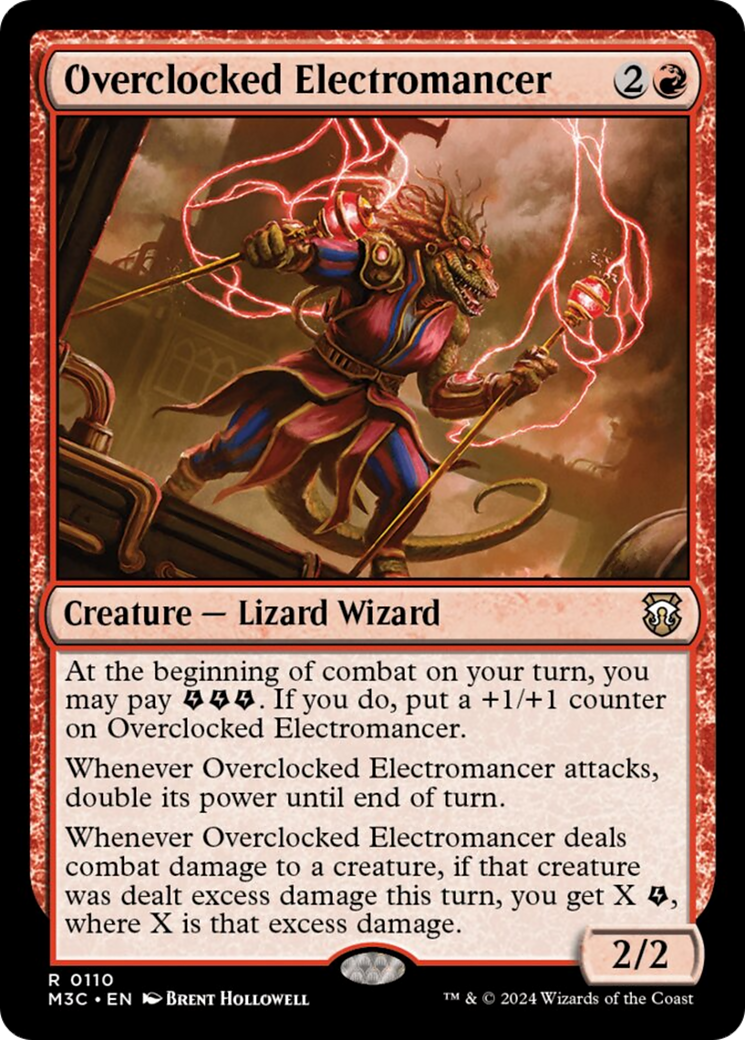 Overclocked Electromancer [Modern Horizons 3 Commander] | Exor Games Dartmouth