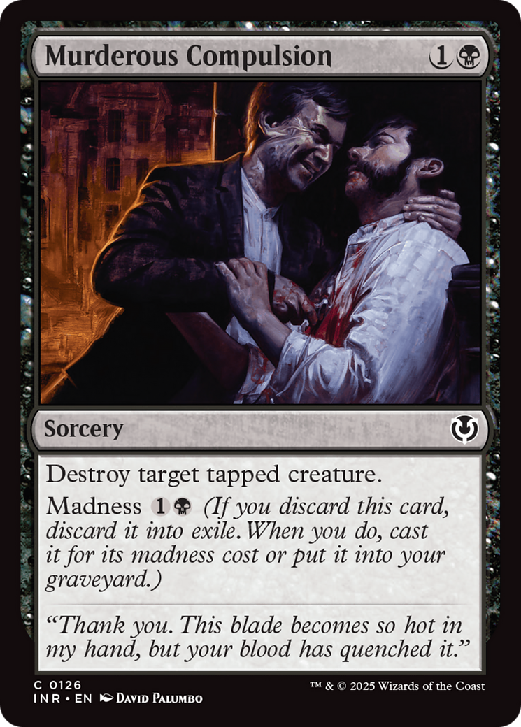 Murderous Compulsion [Innistrad Remastered] | Exor Games Dartmouth