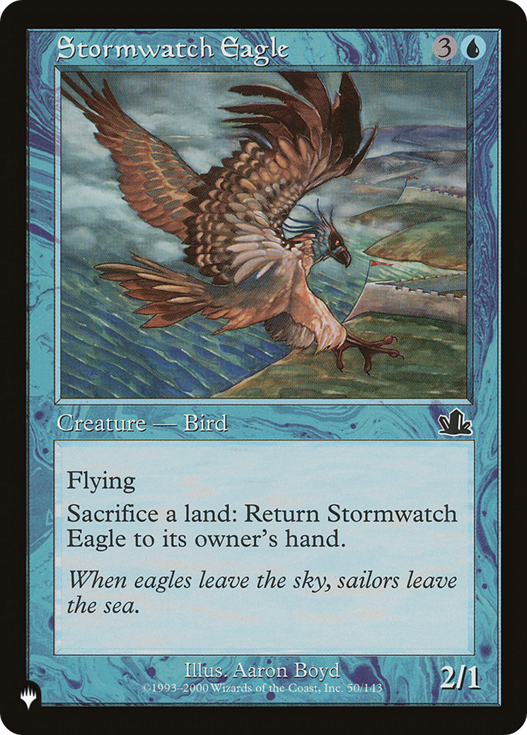 Stormwatch Eagle [The List] | Exor Games Dartmouth