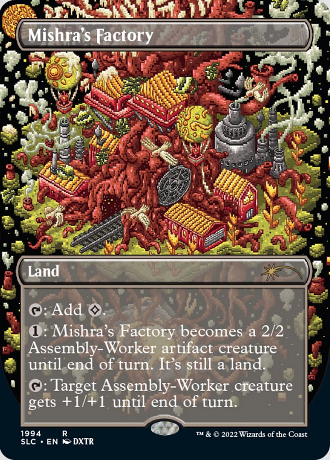 Mishra's Factory (Borderless) [Secret Lair Countdown Kit] | Exor Games Dartmouth