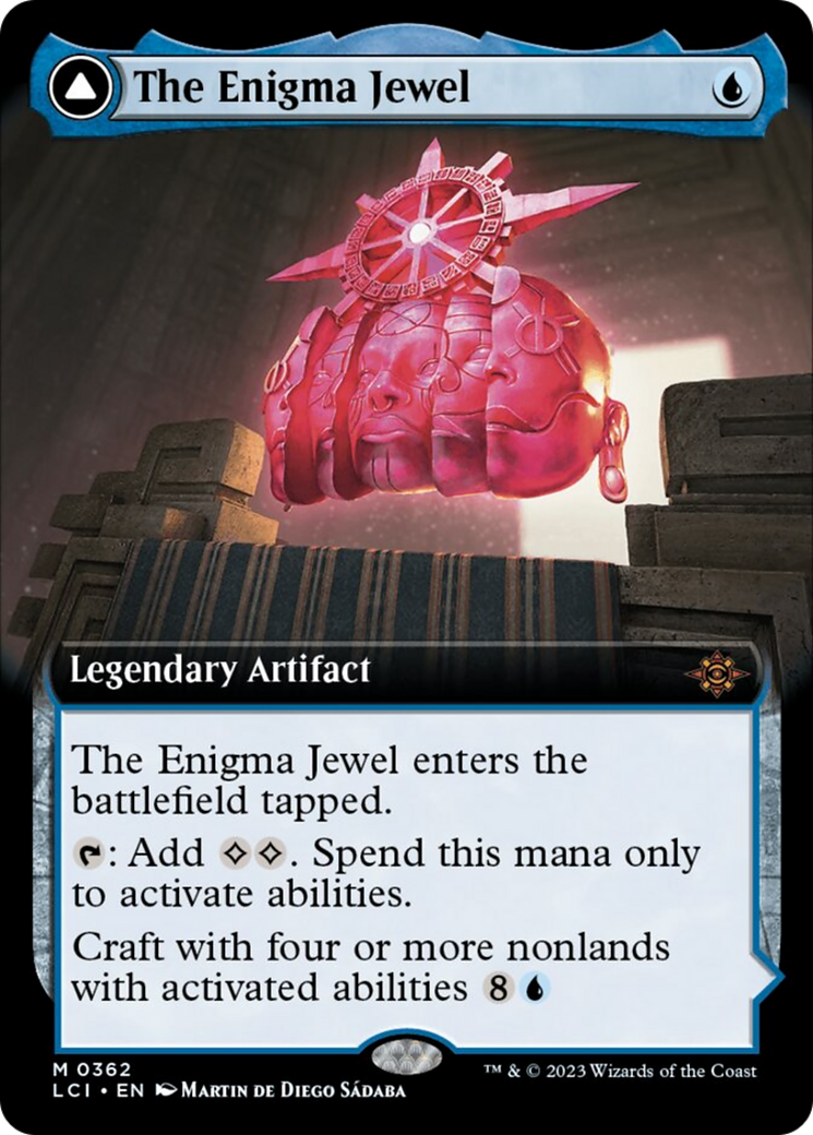 The Enigma Jewel // Locus of Enlightenment (Extended Art) [The Lost Caverns of Ixalan] | Exor Games Dartmouth