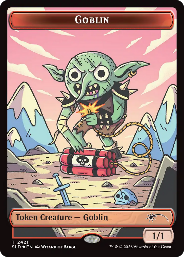 Goblin Token (2421) [Secret Lair Drop Series] | Exor Games Dartmouth