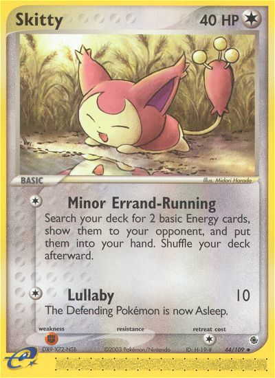 Skitty (44/109) [EX: Ruby & Sapphire] | Exor Games Dartmouth