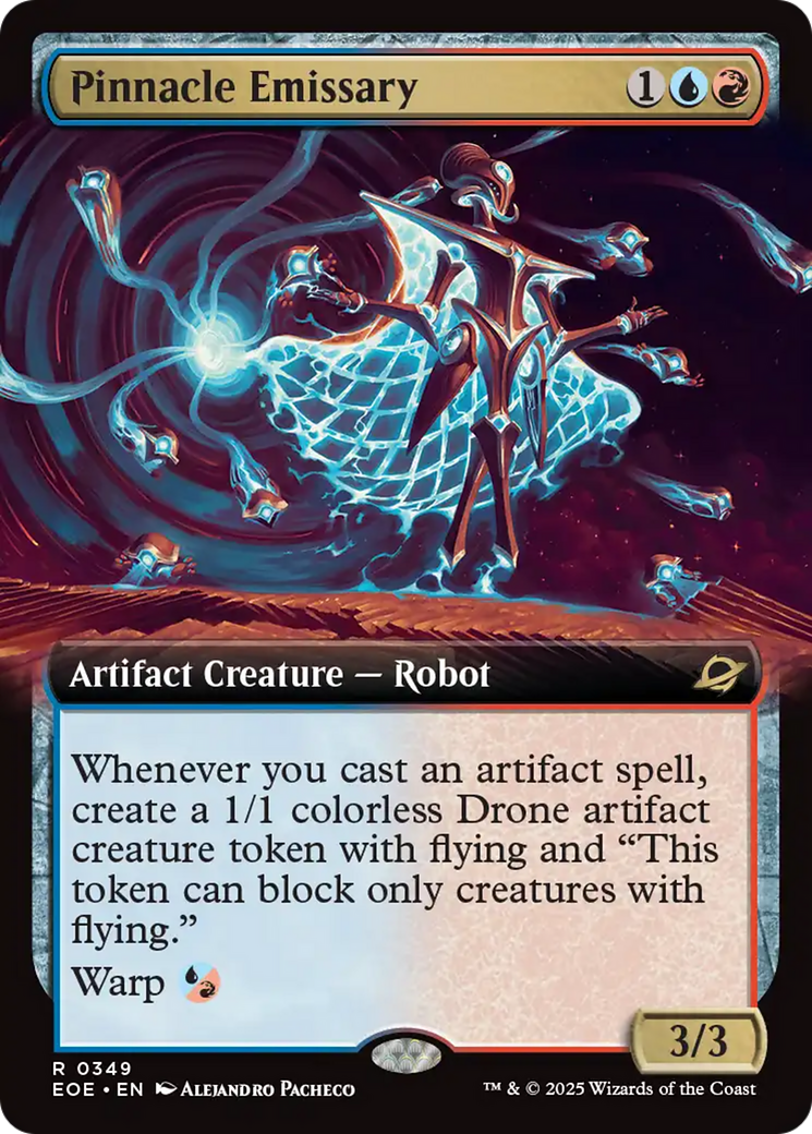Pinnacle Emissary (Extended Art) [Edge of Eternities] | Exor Games Dartmouth