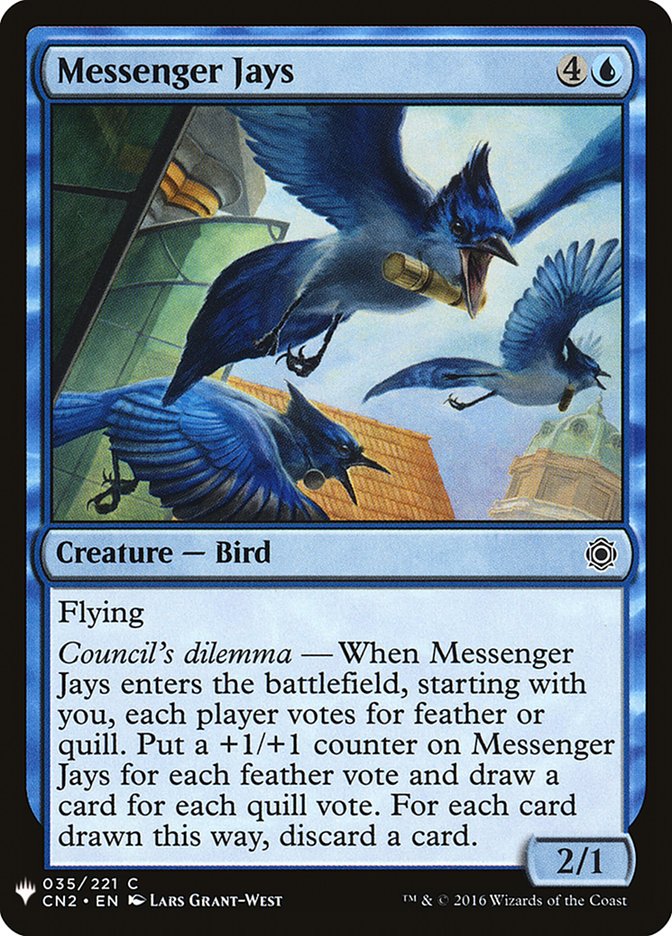 Messenger Jays [Mystery Booster] | Exor Games Dartmouth