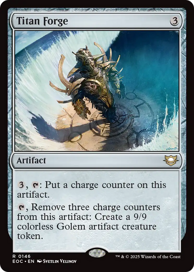 Titan Forge [Edge of Eternities Commander] | Exor Games Dartmouth