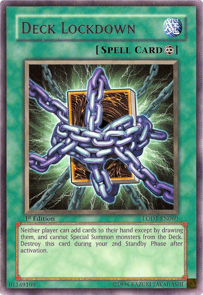 Deck Lockdown [LODT-EN060] Rare | Exor Games Dartmouth