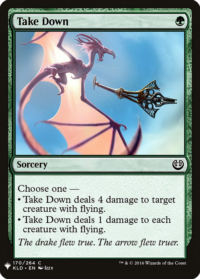 Take Down [Mystery Booster] | Exor Games Dartmouth