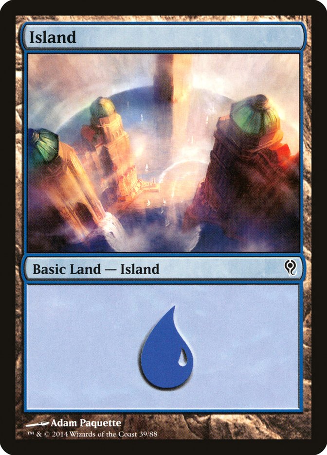 Island (39) [Duel Decks: Jace vs. Vraska] | Exor Games Dartmouth