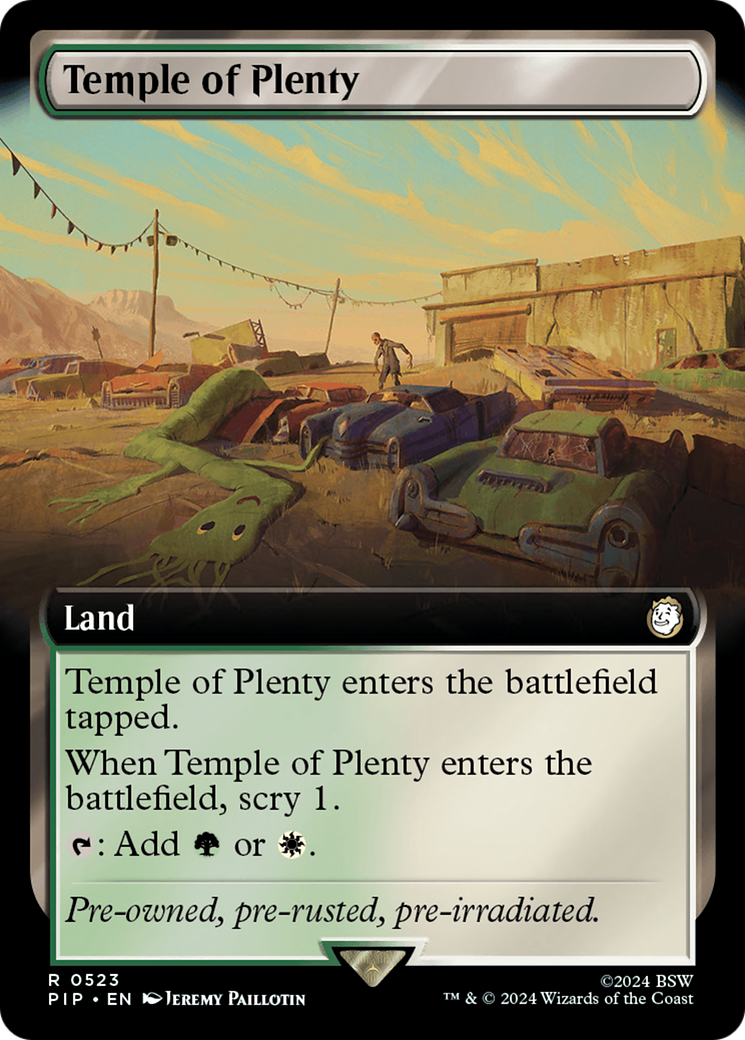 Temple of Plenty (Extended Art) [Fallout] | Exor Games Dartmouth