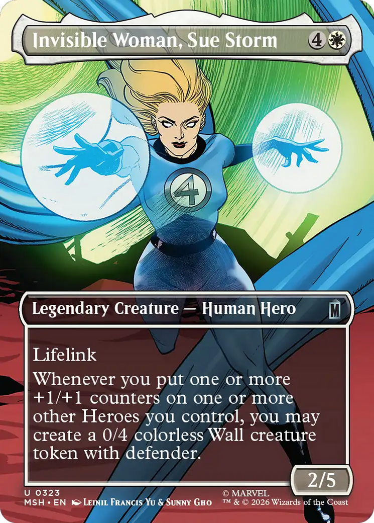 Invisible Woman, Sue Storm (Borderless) [Marvel Super Heroes] | Exor Games Dartmouth