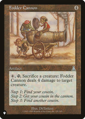 Fodder Cannon [The List] | Exor Games Dartmouth