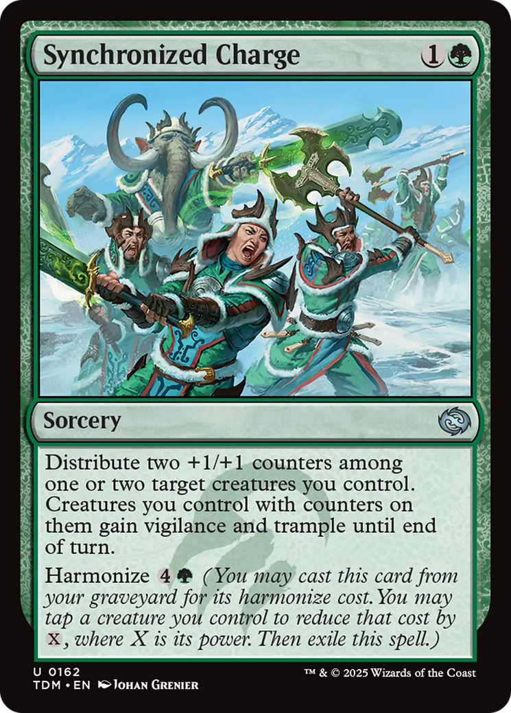 Synchronized Charge [Tarkir: Dragonstorm] | Exor Games Dartmouth