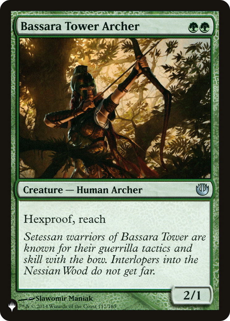 Bassara Tower Archer [The List Reprints] | Exor Games Dartmouth