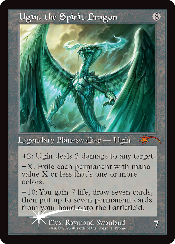 Ugin, the Spirit Dragon (Retro Frame) [Secret Lair Drop Series] | Exor Games Dartmouth