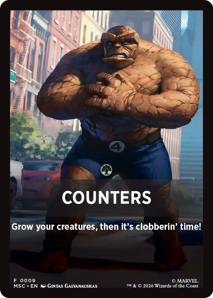 Counters Theme Card [Marvel Super Heroes Commander] | Exor Games Dartmouth