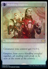 Wedding Announcement // Wedding Festivity [Innistrad: Crimson Vow Prerelease Promos] | Exor Games Dartmouth