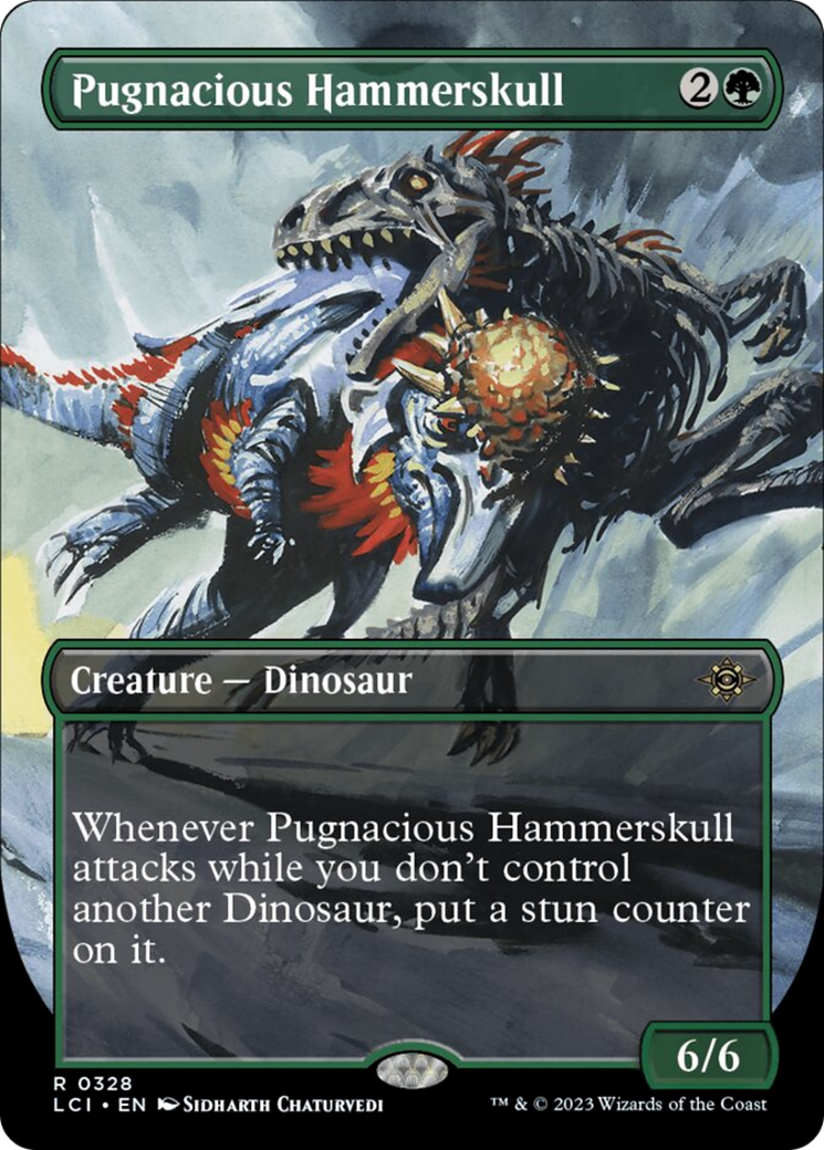 Pugnacious Hammerskull (Borderless) [The Lost Caverns of Ixalan] | Exor Games Dartmouth