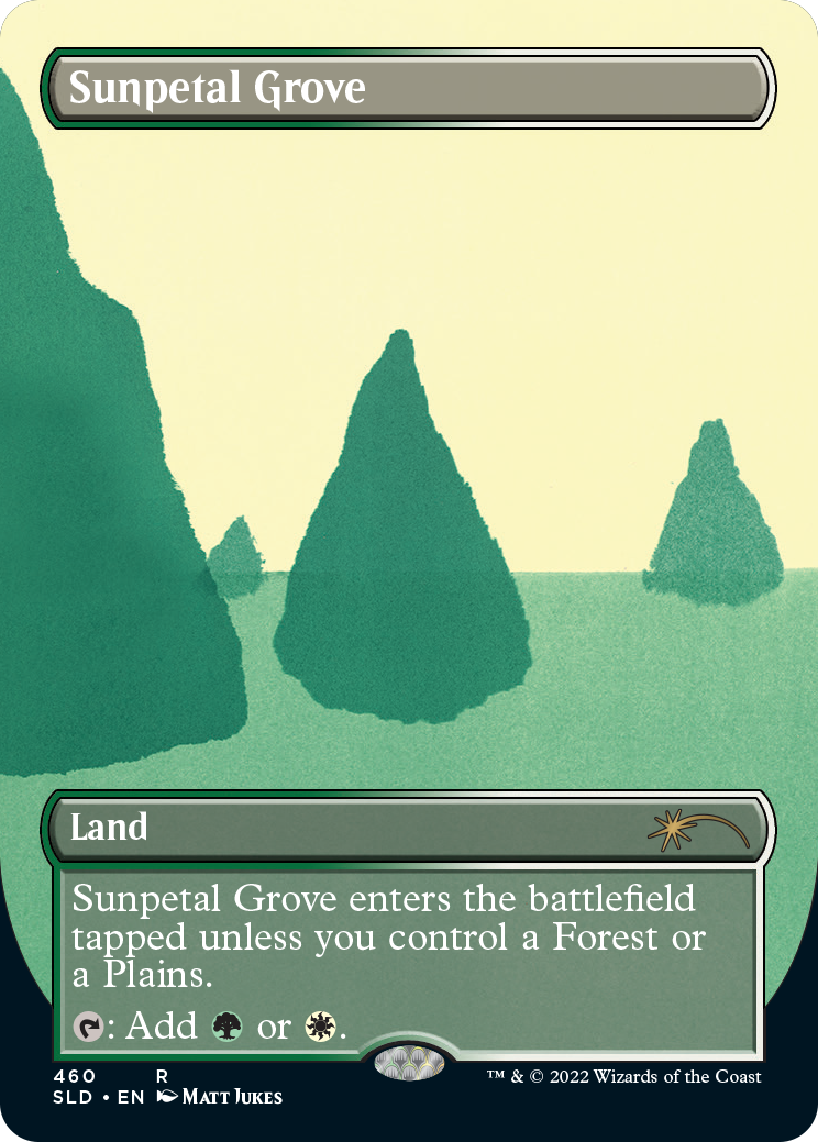 Sunpetal Grove (Borderless) [Secret Lair Drop Series] | Exor Games Dartmouth