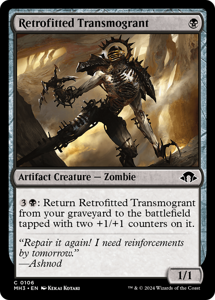 Retrofitted Transmogrant [Modern Horizons 3] | Exor Games Dartmouth