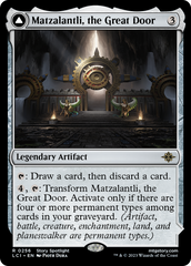 Matzalantli, the Great Door // The Core [The Lost Caverns of Ixalan] | Exor Games Dartmouth