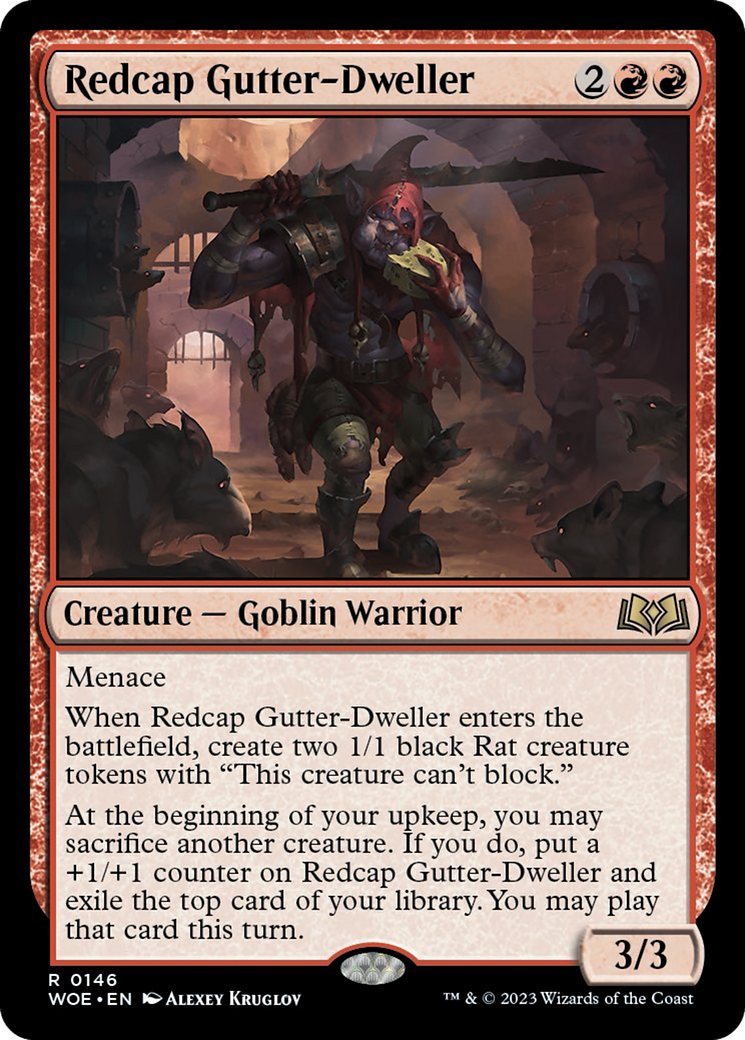 Redcap Gutter-Dweller [Wilds of Eldraine] | Exor Games Dartmouth