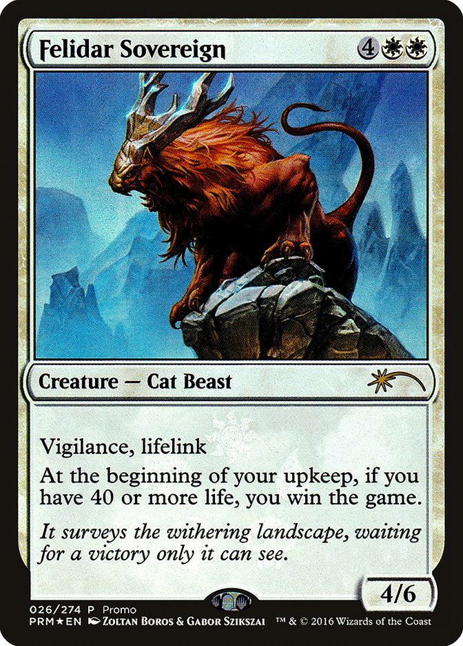 Felidar Sovereign [Resale Promos] | Exor Games Dartmouth