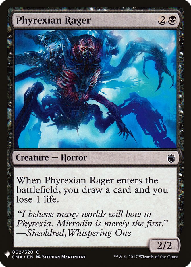 Phyrexian Rager [Mystery Booster] | Exor Games Dartmouth